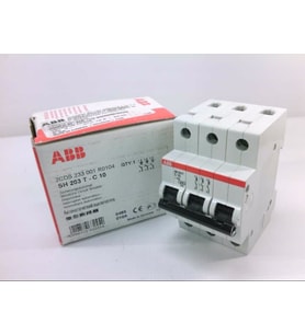 ABB 3x10A C TİPİ K OTOMAT / ABB 2CDS233001 R0104 SH 203T-C10