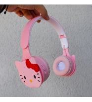 Hello Kitty Pembe Kulak Üstü Bluetooth Kulaklık