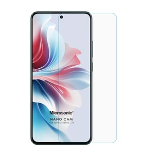 Microsonic Oppo Reno 11F Nano Glass Cam Ekran Koruyucu (Şeffaf)