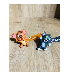 Tom Ve Jerry 3D Çift Anahtarlık 2 Adet