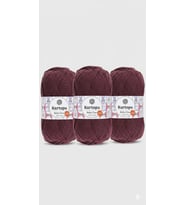 Mlvx Kartopu Baby One El Örgü İpi Kod/renk: Mürdüm K1707 Blsm-3 Adet