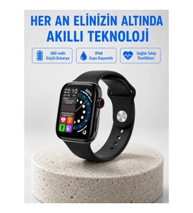 Mey İthalat® Yüksek Çözünürlüklü 1.9" Akıllı Saat – 5-6 Gün Aktif Kullanım, Şık ve Modern Tasarım