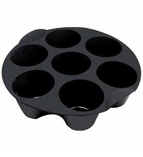Silikon Çok Amaçlı Airfryer Muffin Cupcake Kek ve Çörek 7 Gözlü Pişirme Kalıbı