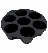 Silikon Çok Amaçlı Airfryer Muffin Cupcake Kek ve Çörek 7 Gözlü Pişirme Kalıbı
