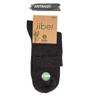 Jiber Erkek Bambu Likralı Yarım Konç Çorap 6451 - 6 Adet