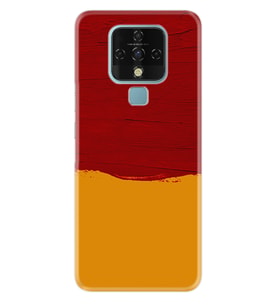 Tecno Camon 16 18P Pova Pova 3 Pova Neo Kılıf Desemli Silikon Sarı Kırmızı Boya 1708