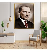 ÇERÇEVELİ ATATÜRK TABLO S102
