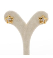 Moon's Star Gümüş Küpe
