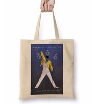 Queen Freddie Mercury 03 Bez Çanta Uzun Saplı