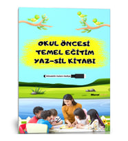 Okul Öncesi TEMEL Eğitim Kitabı (YAZ-SİL)