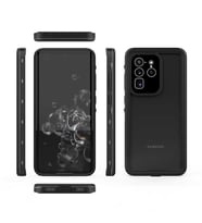 Samsung Galaxy S20 Ultra Kılıf Toz Kir Su Geçirmez Kapak (Siyah)