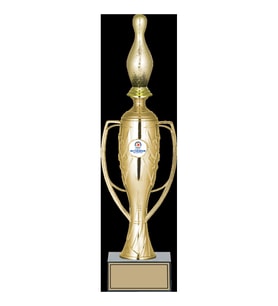 ODAK KUPA - Figürlü Kupalar - Bowling / Pin Figürlü Kupalar FG-026 B - 42 cm