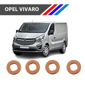 Opel Vivaro Diesel 4 Tırnak Enjektör Pulu 4 Adetli Set