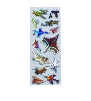 Sticker Kabartmalı Stiker Defter, Planlayıcı Etiket Uçak (cb304) 16x7 cm