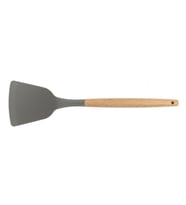 Silikon Servis Spatulası Ahşap Sap - 32 cm