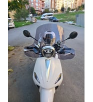 MOTOCAM Rks Letbe LB 125 Ön Cam 2023-2026 Model 45cm Füme Renkli 4mm Elcikli APARATSIZ