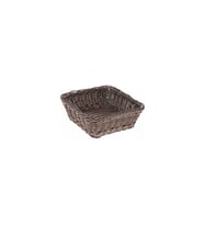 COOKER EKMEK SEPETİ KARE HASIR GÖRÜNÜMLÜ YK1452 3707 (Gri)