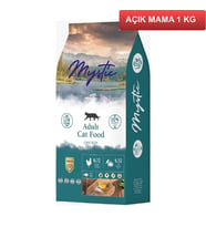 Mystic Az Tahıllı Tavuklu Yetişkin Kedi Maması 1 Kg AÇIK