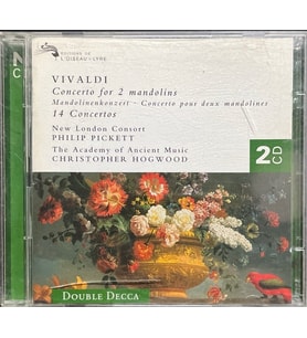 (Plak Değildir CD dir) CD Vivaldi Concerto For 2 Mandolins Double CD (Karışık)