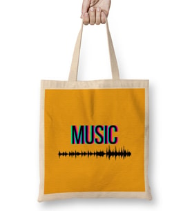 Music Music Bez Çanta Uzun Saplı