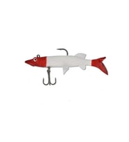 6579 Realistic Pike Kırmızı Kafa Kuyruk Turna Model Kendinden Zokalı 10cm. 18gr. 5li Paket