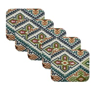 Knsz oturma minderi 5 li mazlum kilim desen tel sandalyesi oturma yeri için