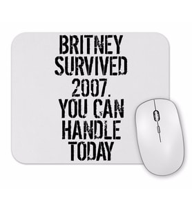 Britney   Survived  2007 Mouse Pad
