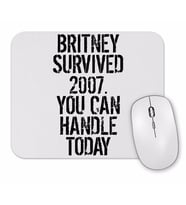 Britney   Survived  2007 Mouse Pad