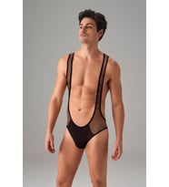 ERKEK FİLE KUMAŞ ASKILI JOCKSTRAP BODY 3053