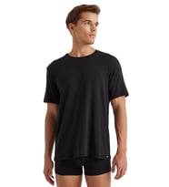 BLACKSPADE Erkek T-Shirt Black S (SİMİT YAKA)