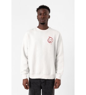 The Mentalist Red John Pocket Beyaz Erkek 2ip Sweatshirt