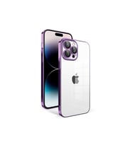 Apple iPhone 14 Pro Uyumlu Kılıf Kamera Korumalı Renkli Çerçeveli Zore Garaj Kapak