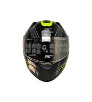 Motosiklet Kaskı Ecer 22.R06 Sertifikalı Double Vizör Full Face Kask Arrow