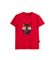BAD BEAR Manx Kızıl Kırmızı Tişörtü