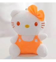 Hello Kitty Turuncu Peluş Anahtarlık