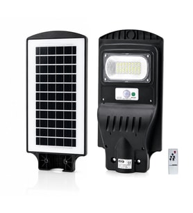 100W - 6500K SOLAR - GÜNEŞ ENERJİLİ SOKAK LAMBASI - ARMATÜR SENSÖRLÜ BAHÇE-BALKON-SOKAK ARS-348964 (5343)