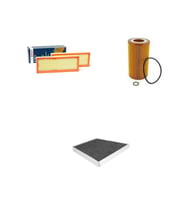 Bosch Filtre Bakım Seti Mercedes CLS 350 C219 2005-2011 Benzin Hava + Yağ f. + Polen Filtre Filtron