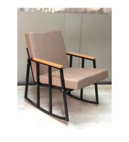 Adımhops Sallanır Koltu Tv Koltuğu Kafe-balkon-mutfak-berjer-ofis-salon Tekli Koltuk (Cappuccino)
