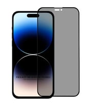 Microsonic Apple iPhone 15 Plus Privacy 5D Gizlilik Filtreli Cam Ekran Koruyucu Siyah