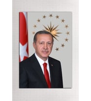 Recep Tayyip Erdoğan Kanvas Tablo