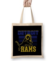 Detroit Rams Goat Bez Çanta Uzun Saplı