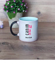 Halaya Hediye Kupa Bardak Sihirli Fotoğraflı Anneler Günü Doğum Günü Hediyesi