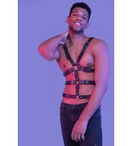 İPTİLA FANTAZİ AKSESUAR ERKEK HARNESS (Siyah)