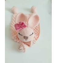 Pembe Düşler Uyku Arkadaşı Amigurumi Organik Oyuncak