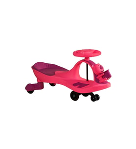 3 - 4 Yaş Karınca Kaykay Plazma Car Swing Car Sihirli Araba Pembe 3 (Çok Renkli)