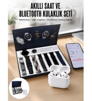 2025 Model Akıllı Saat ve Yeni Nesil Pro Bluetooth Kulaklık ANC Özelliği