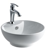 E-5033 Tezgah Üstü Porselen Lavabo