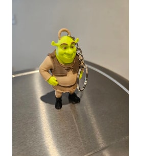 Shrek Karakter Tasarımlı 3D Baskı Anahtarlık