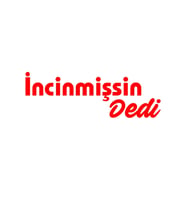 Incinmişsin Dedi Oto Sticker Kırmızı 25*8 Cm