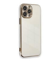 Apple İphone 15 Pro Kılıf Volet Silikon - Beyaz